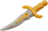 Minifigure, Weapon Dagger with Pearl Light Gray Blade