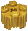 Brick, Round 2 x 2 with Axle Hole and Grille / Fluted Profile