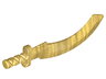 Minifigure, Weapon Sword, Khopesh (Sickle Sword)