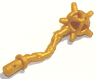 Minifigure, Weapon Spiked Flail / Mace - Flexible Rubber