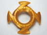 Ring 4 x 4 with 2 x 2 Hole and 4 Arrow Ends (Ninjago Spinner Crown)