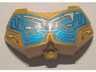 Large Figure Chest Armor Small with Blue and White Pattern