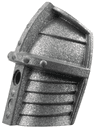Large Figure Armor, Shoulder - Ridged (Knights Kingdom II)