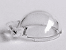 Windscreen 4 x 4 x 1 2/3 Canopy Dome Half Sphere with Bar Handle