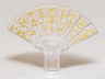 Minifigure, Utensil Hand Fan with Logogram Pattern
