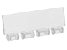 Windscreen 1 x 4 x 1 1/3 with Bottom Hinge