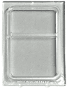 Glass for Train Door with Lip on All Sides
