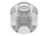 Minifigure, Head (Plain) - Solid Stud