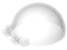 Windscreen 6 x 6 x 3 Canopy Dome Half Sphere with Dual 2 Fingers