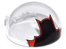 Windscreen 6 x 6 x 3 Canopy Dome Half Sphere with Dual 2 Fingers with Bat Pattern