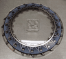 Dish 10 x 10 Inverted (Radar) - Hollow Studs with Serrated Blades Pattern