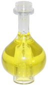 Minifigure, Utensil Bottle, Florence Flask with Molded Trans-Yellow Fluid Pattern