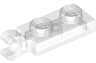Plate, Modified 1 x 2 with Clip on End (Horizontal Grip)