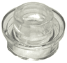 Plate, Round 1 x 1 with Open Stud