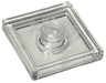Plate, Modified 2 x 2 with Groove and 1 Stud in Center (Jumper)