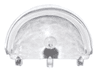 Minifigure Spacesuit Rear Quarter Visor with Pegs (Buzz Lightyear)