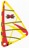 Plastic Triangle 9 x 15 Sail with Red Extreme Team Logo Pattern
