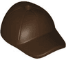 Minifigure, Headgear Cap - Short Curved Bill with Seams and Hole on Top