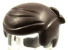 Minifigure, Hair Short with 2 Locks on Left Side