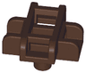 Minifigure Scabbard for 2 Swords