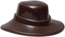 Minifigure, Headgear Hat, Wide Brim with Rear Sag