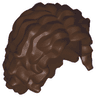 Minifigure, Hair Female Long Tousled with Center Part