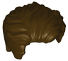 Minifigure, Hair Swept Left Tousled with Slight Widow's Peak and Short Sideburns