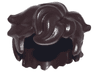 Minifigure, Hair Tousled and Sticking Out on Both Sides