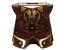 Minifigure Armor Breastplate with Leg Protection with LotR King Theoden Pattern