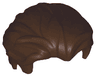 Minifigure, Hair Swept Back with Slight Widow's Peak and Short Sideburns