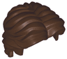 Minifigure, Hair Short Wavy with Center Part