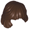 Minifigure, Hair Female Mid-Length Combed Behind Ear