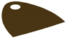 Minifigure Cape Cloth, Short 30mm with Straight Bottom and Single Top Hole, (Juniors) - Spongy Stretchable Fabric