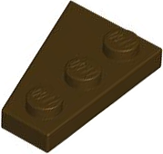 Wedge, Plate 3 x 2 Right