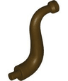 Elephant Tail / Trunk with Bar End - Short Curved Tip