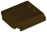 Wedge 4 x 4 x 2/3 Triple Curved