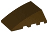 Wedge 4 x 4 Triple Curved No Studs