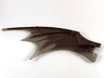 Dragon Wing 19 x 11 with Bar Hole and 2 Pin Holes with Marbled Trans-Brown Trailing Edge Pattern