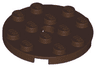 Plate, Round 4 x 4 with Hole