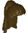 Minifigure, Hair Female Long Braided Ponytail
