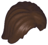 Minifigure, Hair Mid-Length Tousled with Center Part