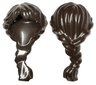 Minifigure, Hair Female Ponytail Long French Braided