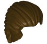 Minifigure, Hair Swept Back with Short Ponytail