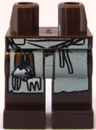 Hips and Legs with White Apron and Cooking Utensils Pattern