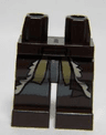Hips and Legs with Tan Fur Trimmed Coat, Shirttails, and Dark Brown Boots Pattern