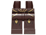 Hips and Legs with Gold Trim and Gold Oval Knee Pads Pattern (Captain Tarpals)