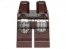Hips and Legs with SW Mandalorian Silver Beskar Armor Plates Pattern