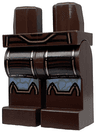 Hips and Legs with Armor with Copper Trim over Sand Blue Alien Skin with Dark Bluish Gray Contours Pattern
