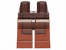 Hips and Reddish Brown Legs with SW Dark Brown Jedi Robe Pattern