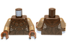 Torso LotR Leather Armor Pattern (Mordor Orc) / Dark Tan Arms / Reddish Brown Hands